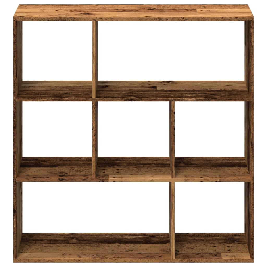 Libreria Divisorio Legno Antico 102x29x103,5 cm in Truciolato | homemem39