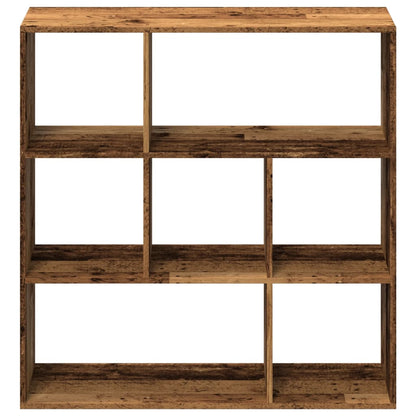 Libreria Divisorio Legno Antico 102x29x103,5 cm in Truciolato | homemem39
