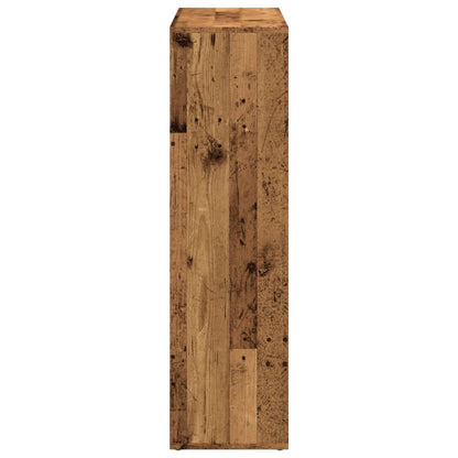 Libreria Divisorio Legno Antico 102x29x103,5 cm in Truciolato | homemem39
