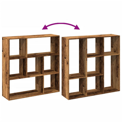 Libreria Divisorio Legno Antico 102x29x103,5 cm in Truciolato | homemem39