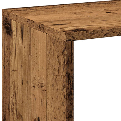 Libreria Divisorio Legno Antico 102x29x103,5 cm in Truciolato | homemem39
