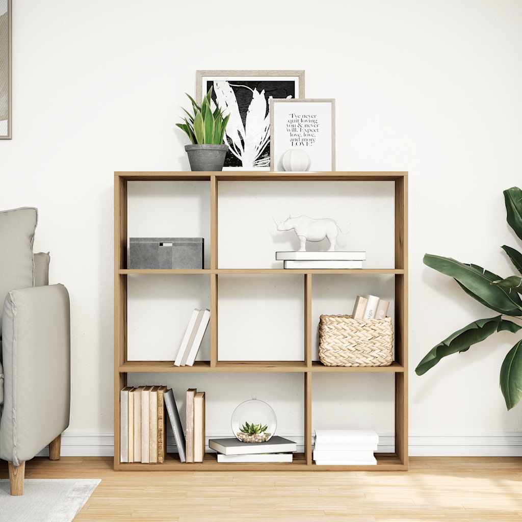 Libreria Divisorio Rovere 102x29x103,5 cm in Truciolato | homemem39