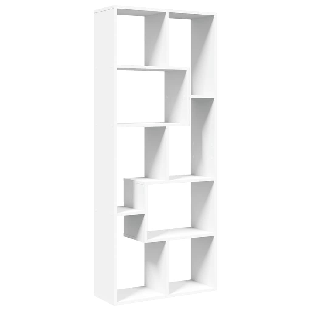 Libreria Divisorio Bianca 67x25x161,5 cm in Truciolato | homemem39
