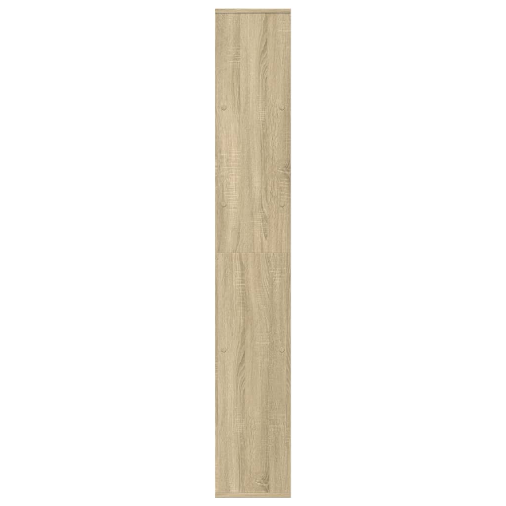Libreria Divisorio Rovere Sonoma 67x25x161,5 cm in Truciolato | homemem39