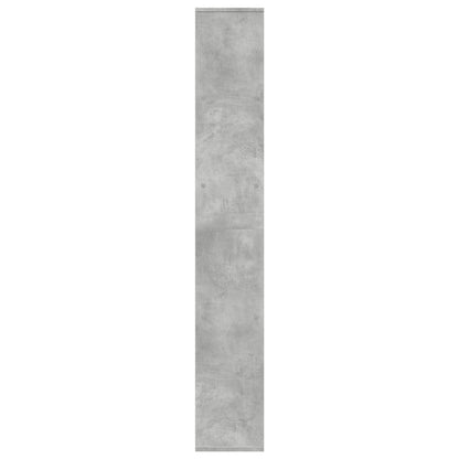 Libreria Divisorio Grigio Cemento 67x25x161,5 cm in Truciolato | homemem39