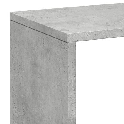 Libreria Divisorio Grigio Cemento 67x25x161,5 cm in Truciolato | homemem39