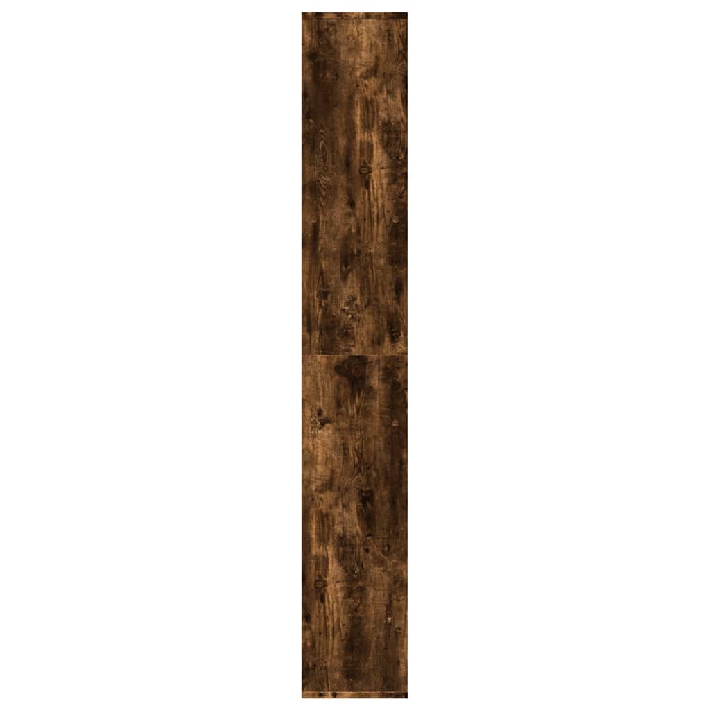 Libreria Divisorio Rovere Fumo 67x25x161,5 cm in Truciolato | homemem39