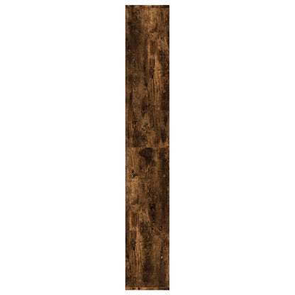 Libreria Divisorio Rovere Fumo 67x25x161,5 cm in Truciolato | homemem39