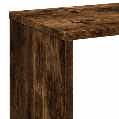 Libreria Divisorio Rovere Fumo 67x25x161,5 cm in Truciolato | homemem39