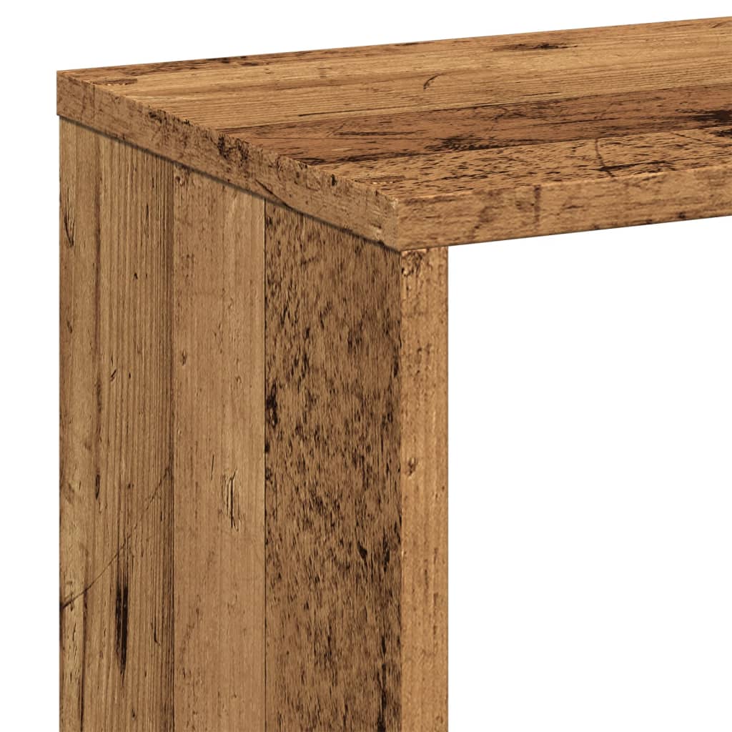 Libreria Divisorio Legno Antico 67x25x161,5 cm in Truciolato | homemem39
