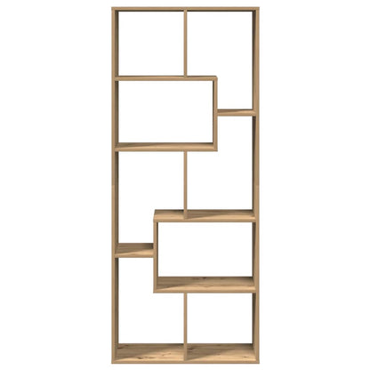 Libreria Divisorio Rovere Artigianale 67x25x161,5 cm Truciolato | homemem39