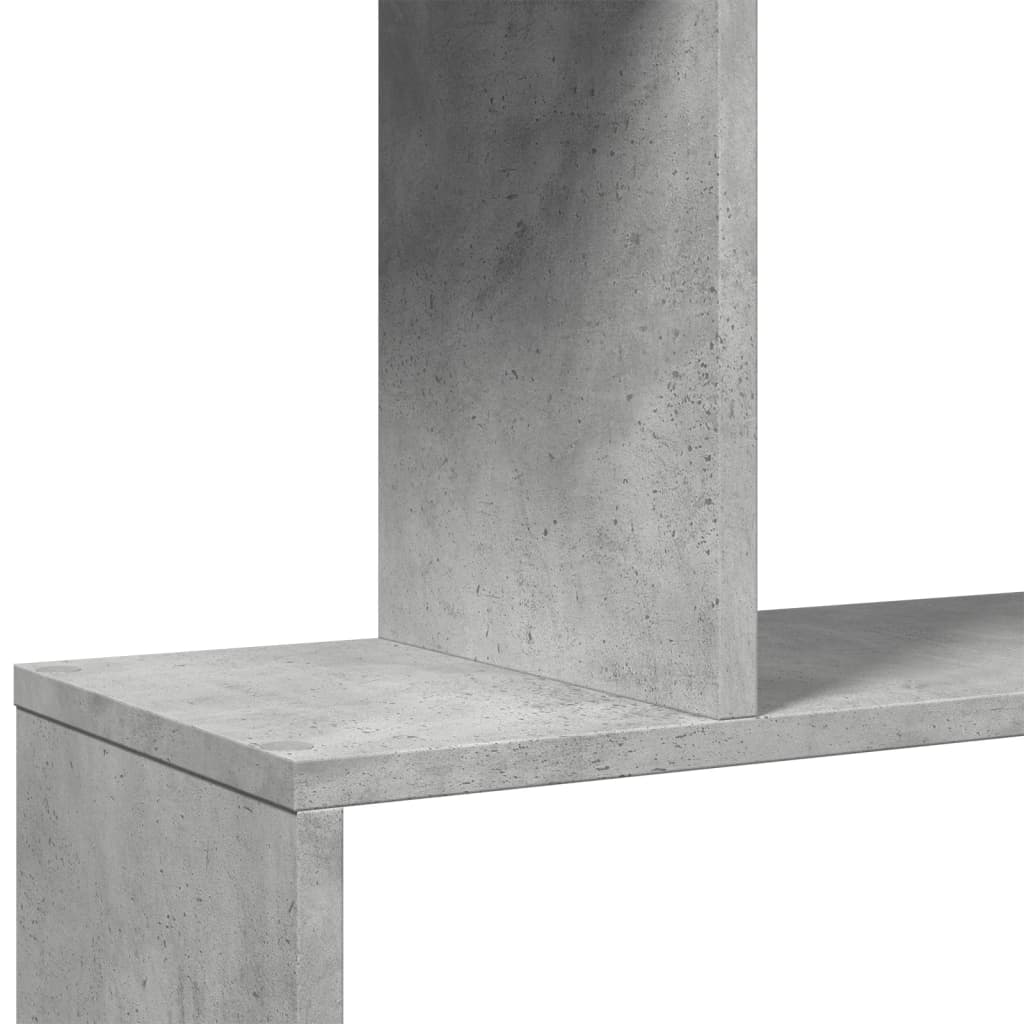 Libreria Divisorio 6Piani Grigio Cemento 70x24x193cm Truciolato | homemem39
