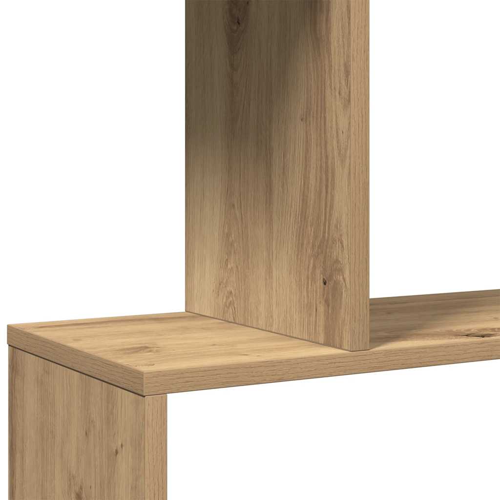 Libreria 6 Ripiani Rovere Artigianale 70x24x193 cm Truciolato | homemem39