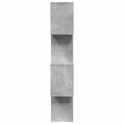 Libreria Divisorio 4 Ripiani Grigio 70x24x129 cm Truciolato | homemem39