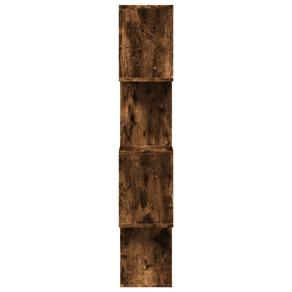 Libreria 4 Ripiani Rovere Fumo 70x24x129 cm in Truciolato | homemem39