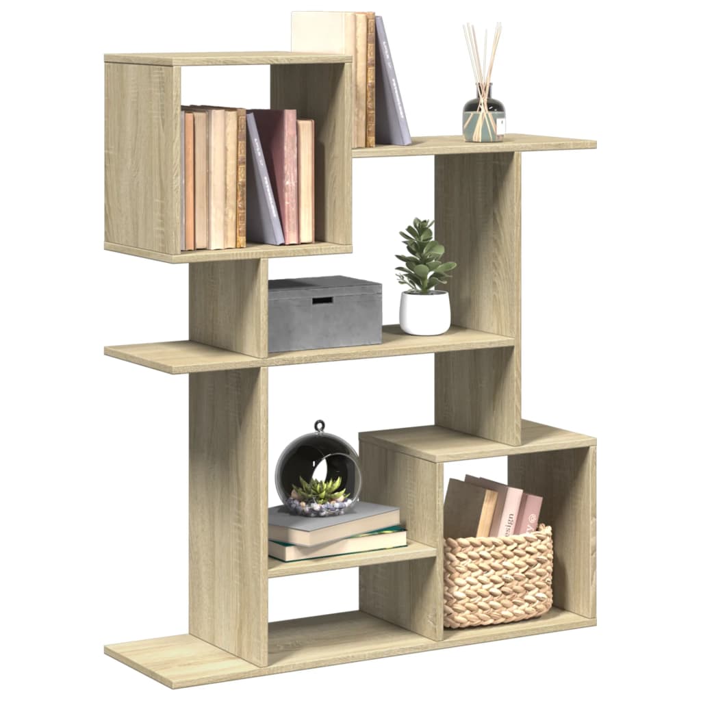 Libreria Divisorio Rovere Sonoma 92x29x112 cm in Truciolato | homemem39