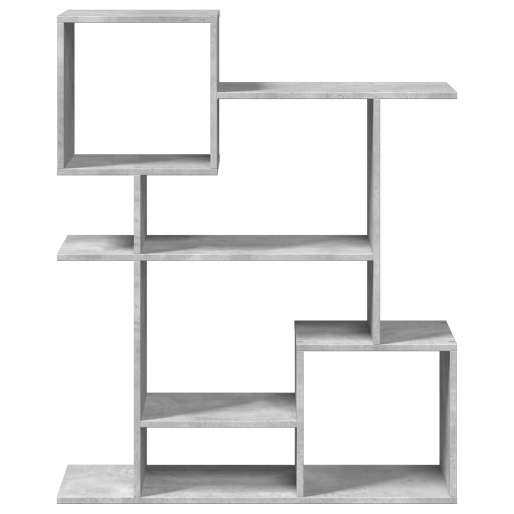 Libreria Divisorio Grigio Cemento 92x29x112 cm in Truciolato | homemem39