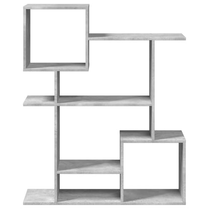 Libreria Divisorio Grigio Cemento 92x29x112 cm in Truciolato | homemem39
