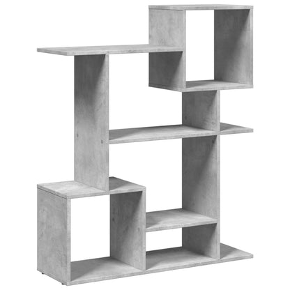 Libreria Divisorio Grigio Cemento 92x29x112 cm in Truciolato | homemem39