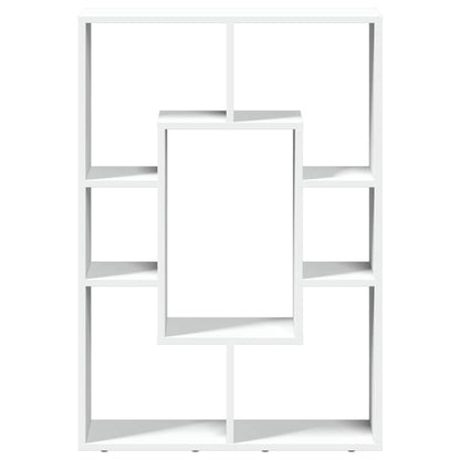 Libreria Bianca 63x20x90 cm in Legno Massello | homemem39