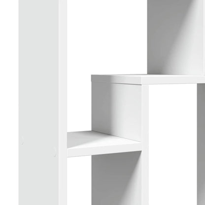 Libreria Bianca 63x20x90 cm in Legno Massello | homemem39