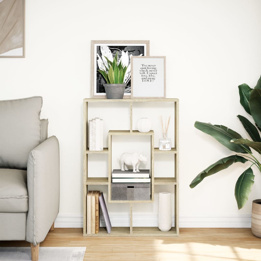 Libreria Rovere Sonoma 63x20x90 cm in Truciolato | homemem39