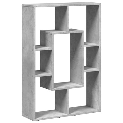 Libreria Grigio Cemento 63x20x90 cm in Truciolato | homemem39