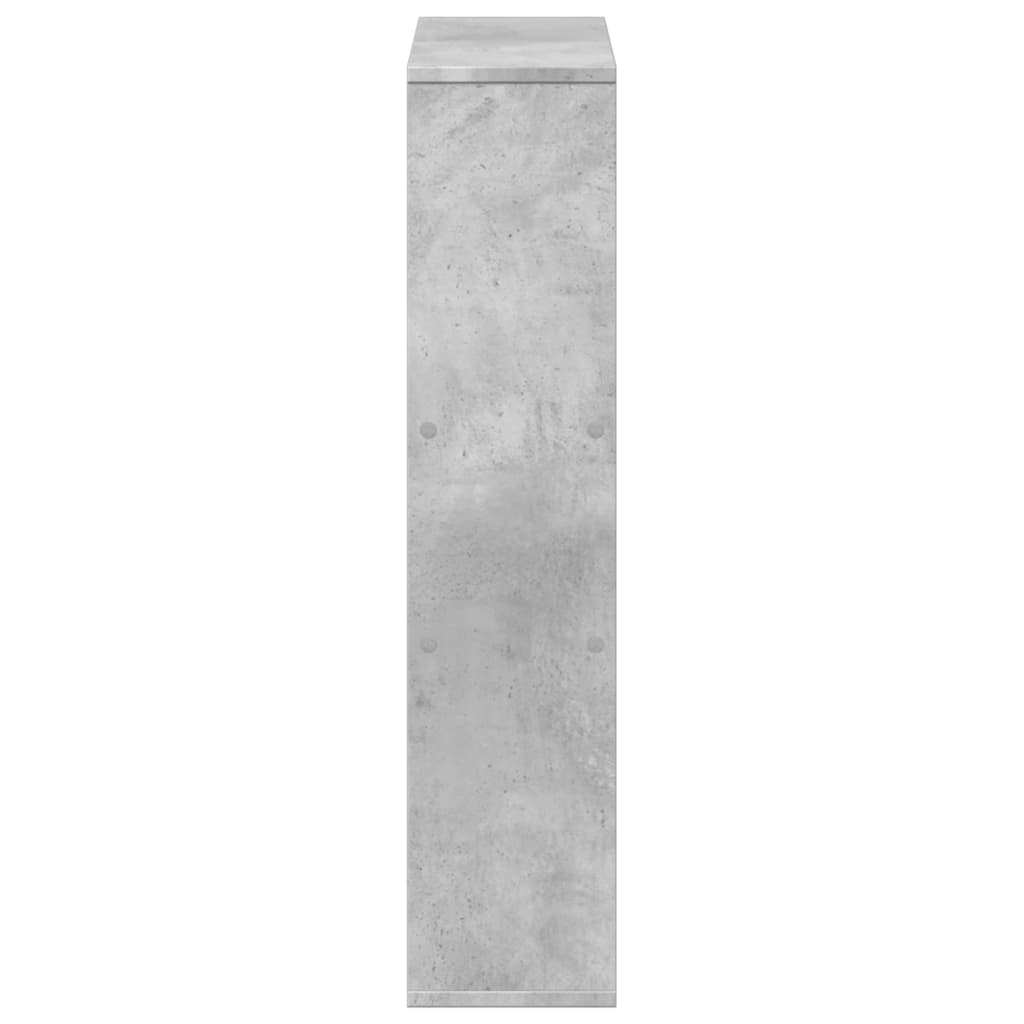 Libreria Grigio Cemento 63x20x90 cm in Truciolato | homemem39