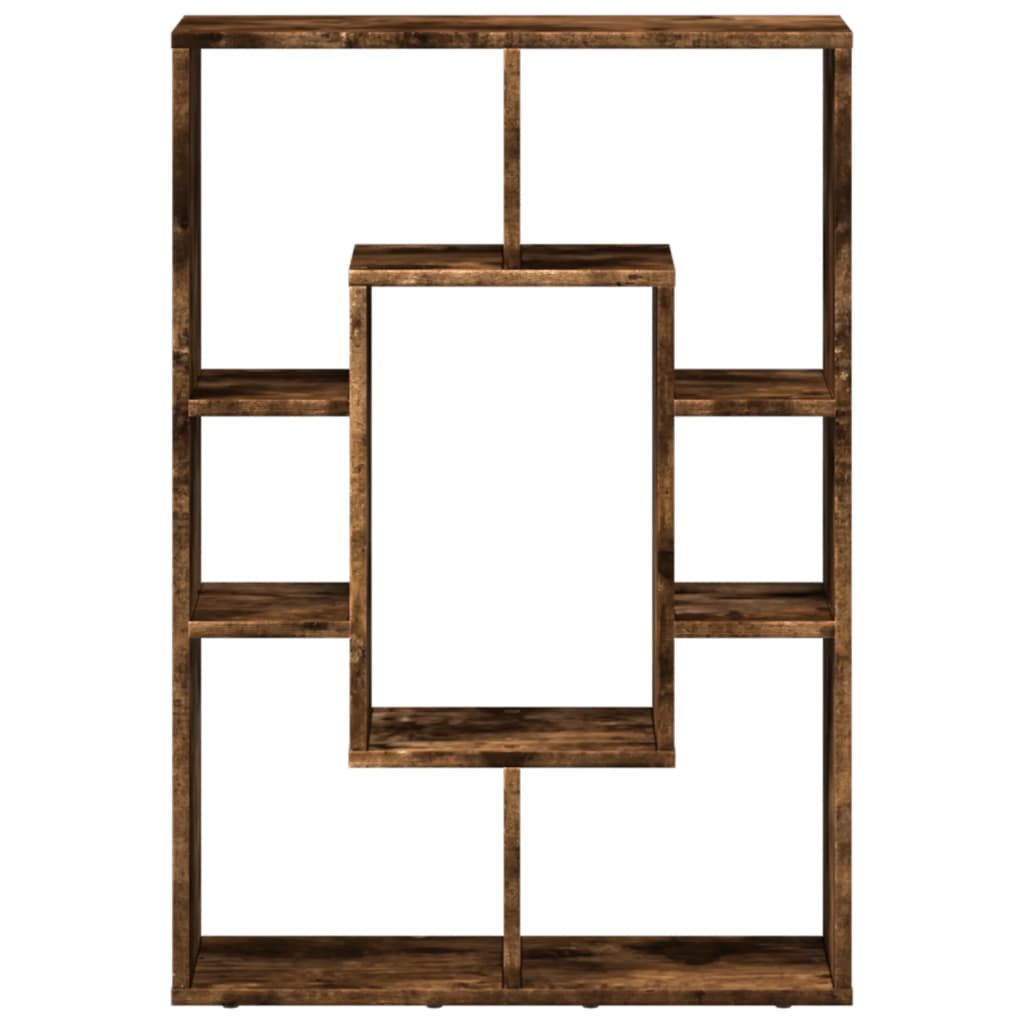 Libreria Rovere Fumo 63x20x90 cm in Truciolato | homemem39