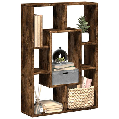 Libreria Rovere Fumo 63x20x90 cm in Truciolato | homemem39