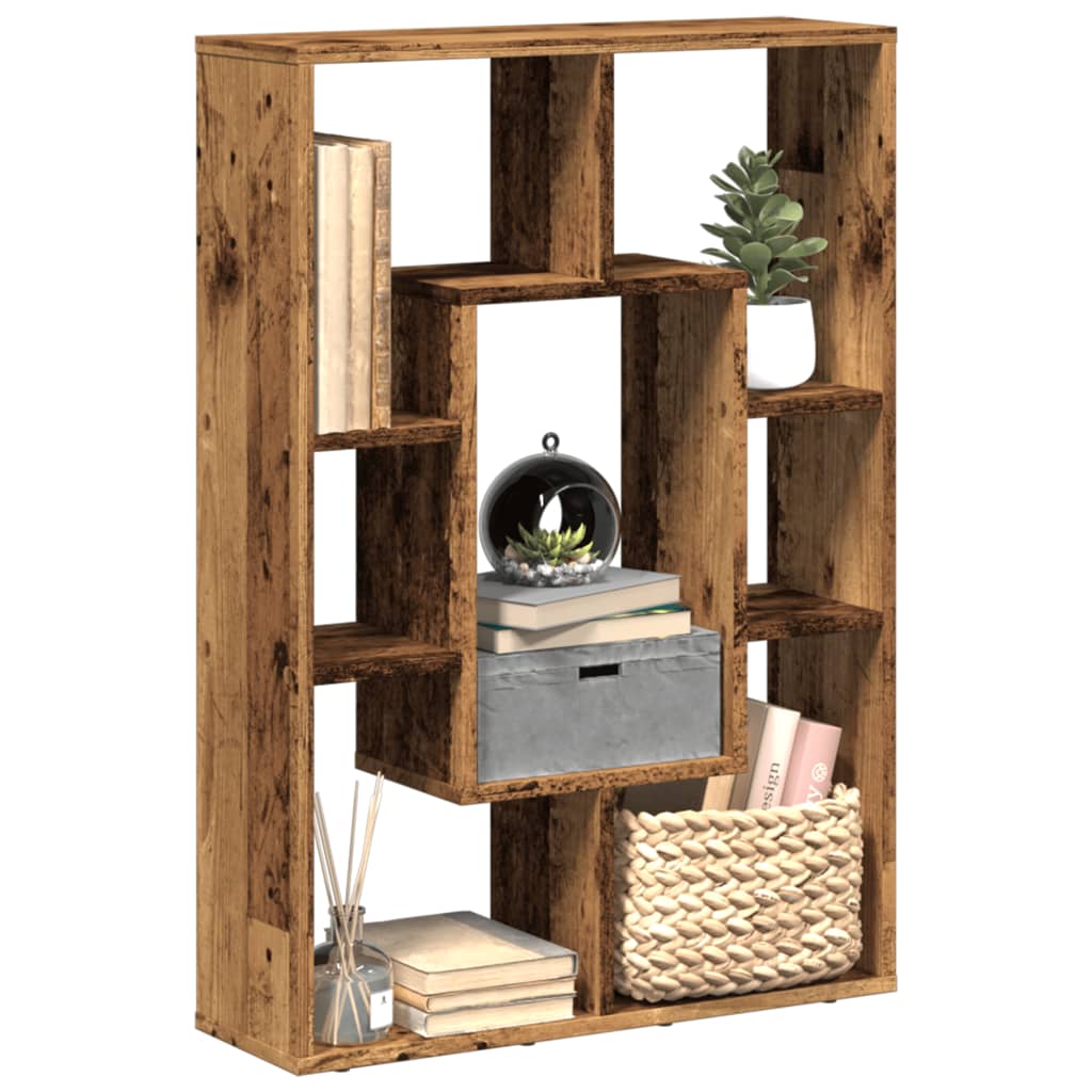 Libreria Legno Antico 63x20x90 cm in Truciolato | homemem39