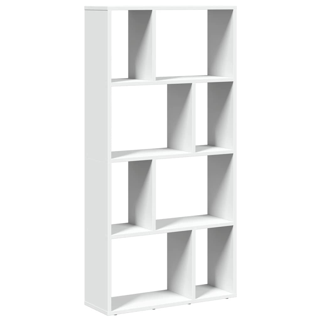 Libreria Bianca 60x20x120,5 cm in Legno Massello | homemem39