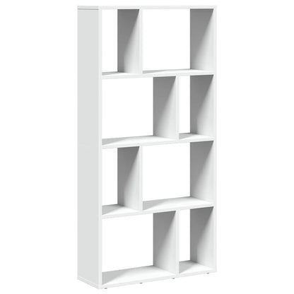 Libreria Bianca 60x20x120,5 cm in Legno Massello | homemem39