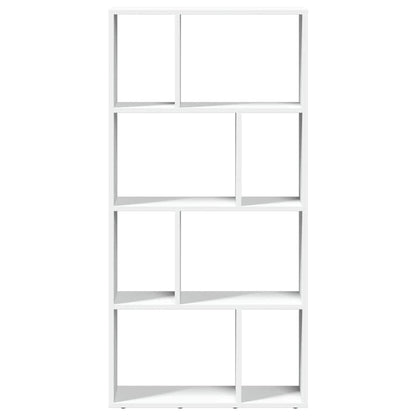Libreria Bianca 60x20x120,5 cm in Legno Massello | homemem39