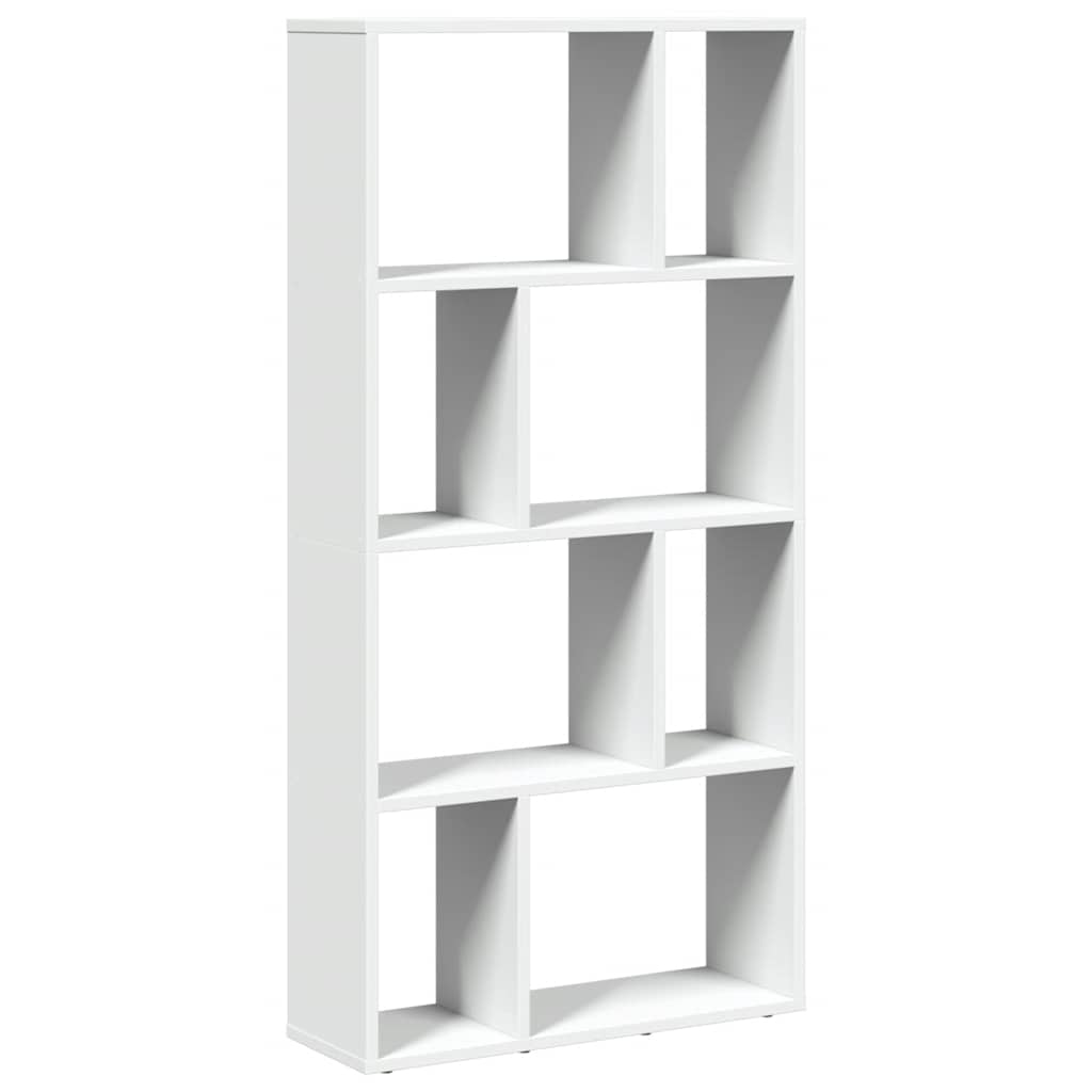 Libreria Bianca 60x20x120,5 cm in Legno Massello | homemem39