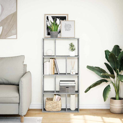 Libreria Grigio Cemento 60x20x120,5 cm in Truciolato | homemem39