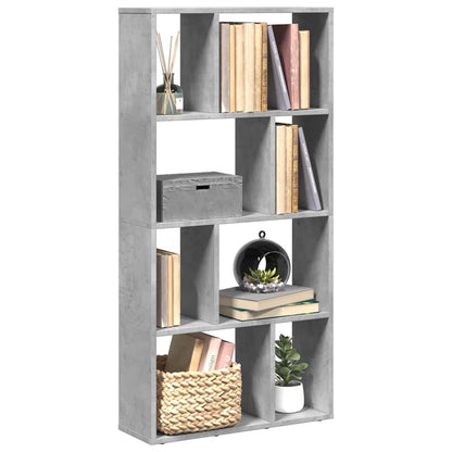 Libreria Grigio Cemento 60x20x120,5 cm in Truciolato | homemem39