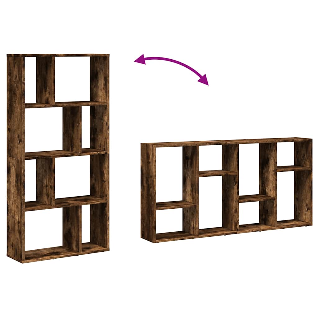 Libreria Rovere Fumo 60x20x120,5 cm in Truciolato | homemem39