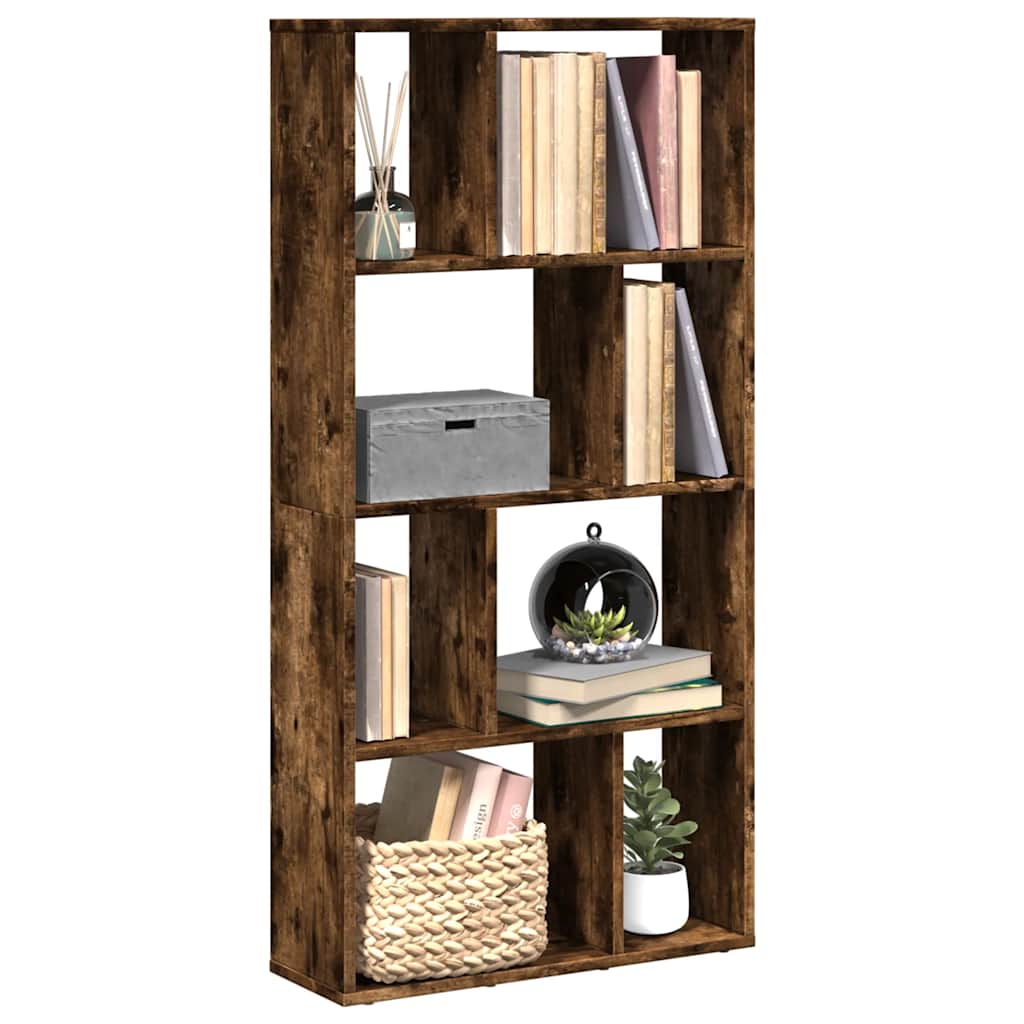 Libreria Rovere Fumo 60x20x120,5 cm in Truciolato | homemem39