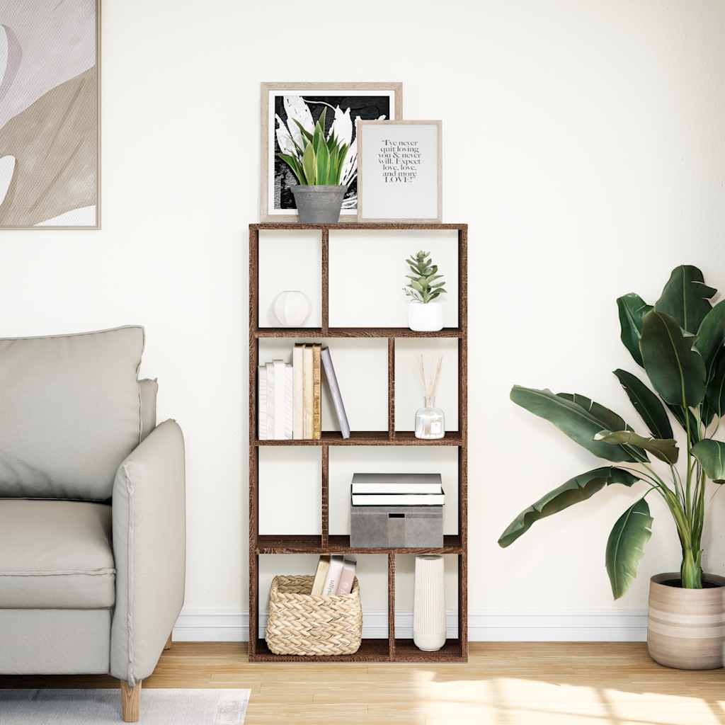 Libreria Rovere Marrone 60x20x120,5 cm in Truciolato | homemem39