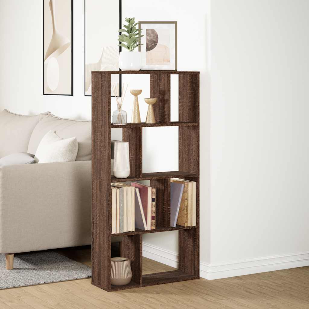 Libreria Rovere Marrone 60x20x120,5 cm in Truciolato | homemem39