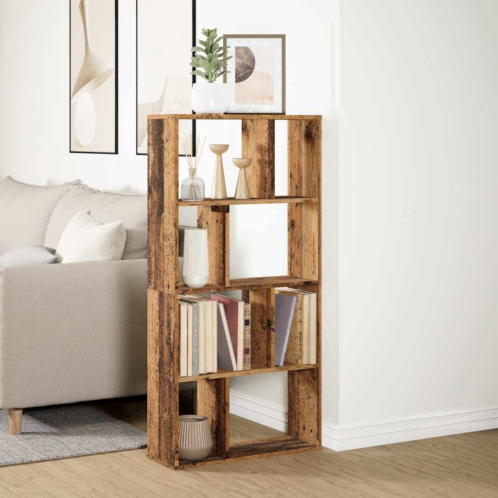 Libreria Legno Antico 60x20x120,5 cm in Truciolato | homemem39
