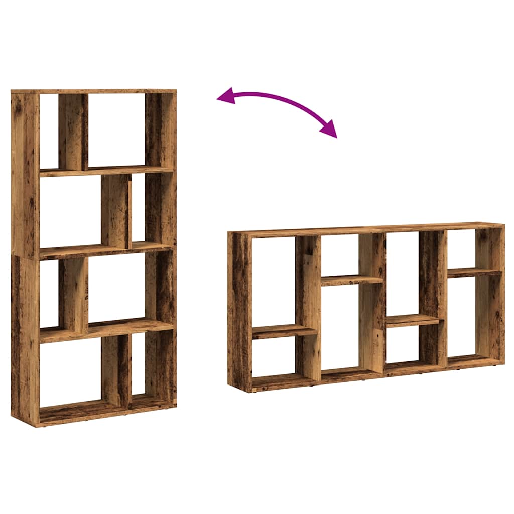 Libreria Legno Antico 60x20x120,5 cm in Truciolato | homemem39