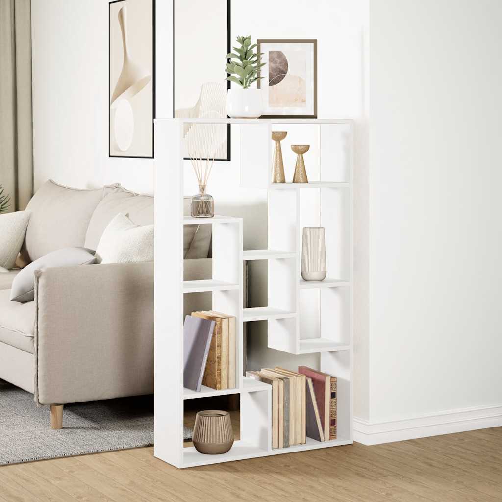 Libreria Bianca 72x20x120,5 cm in Truciolato | homemem39