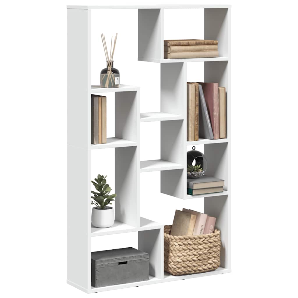 Libreria Bianca 72x20x120,5 cm in Truciolato | homemem39