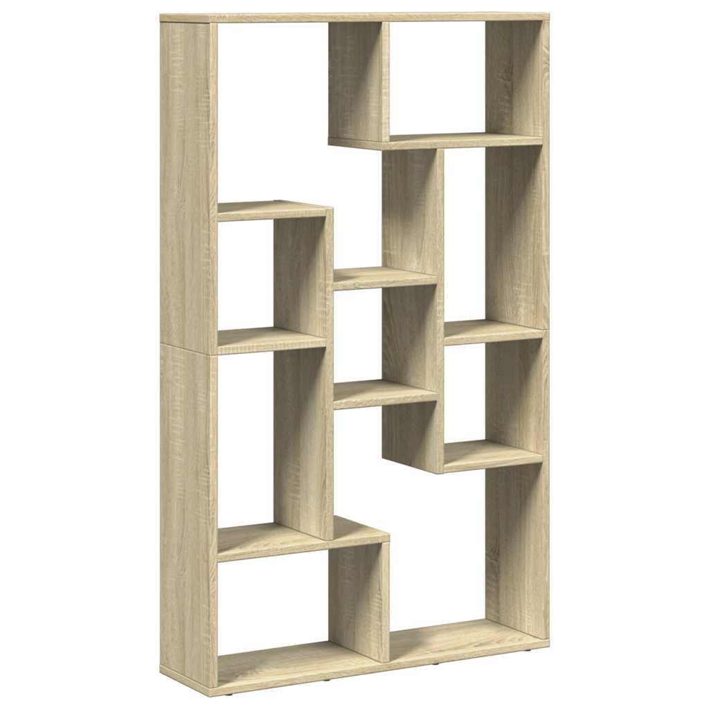Libreria Rovere Sonoma 72x20x120,5 cm in Truciolato | homemem39