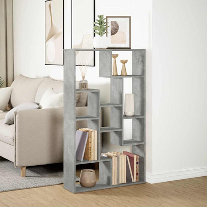 Libreria Grigio Cemento 72x20x120,5 cm in Truciolato | homemem39