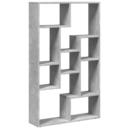 Libreria Grigio Cemento 72x20x120,5 cm in Truciolato | homemem39