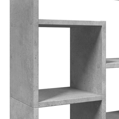 Libreria Grigio Cemento 72x20x120,5 cm in Truciolato | homemem39