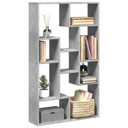 Libreria Grigio Cemento 72x20x120,5 cm in Truciolato | homemem39